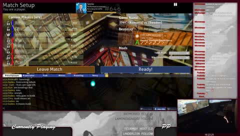 osu! | scrim vs romania now !
