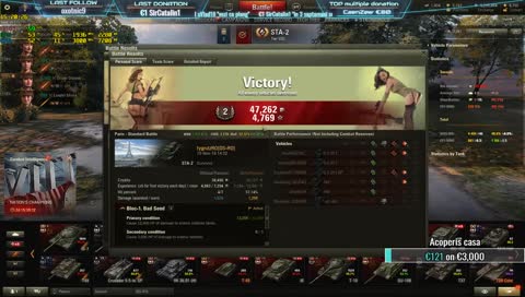 🔴🅻🅸🆅🅴 -Word of Tanks - Mai fac din campanie cateva misiuni.. daca reusesc...