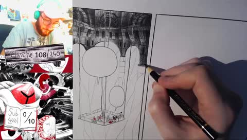 Samedi CHILL planche - dessin tradi