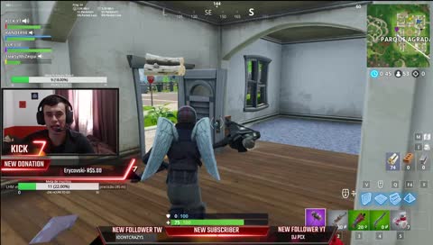 Fortnite - Fazendo Missões do passe  - amigos