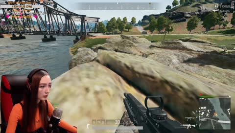 #PUBG / Дельта в деле! Топы с девушкой на Саньке Ууууххх.... Жарко! #Neya
