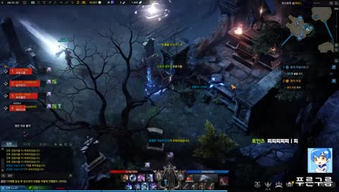 구름]  로스트아끄 귀족을 향하여  #바드 #기에나 #성장