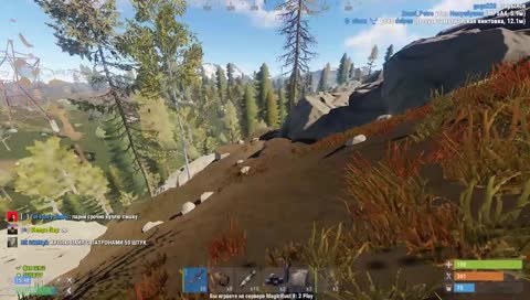 Rust Играю на Magic Rust, антирейды, рейды, пвп