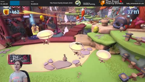 The Pond community yearly charity event for Anxiety gaming.