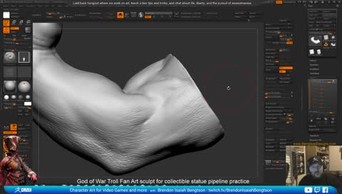 ZBrush 2018 - Character & Prop Art for Video Games with Brendon Isaiah Bengtson - #ZBrushLIVE
