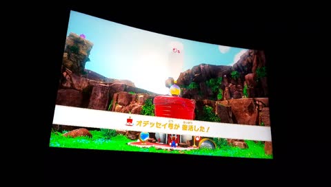 cappy said something after picking sand kingdom