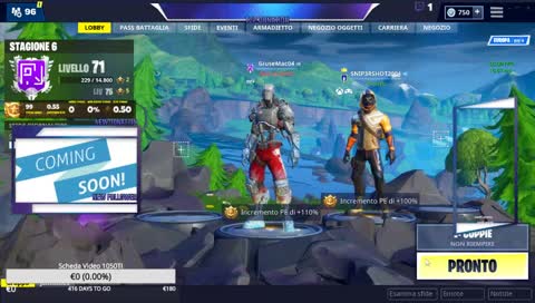 Fortnite ITA: Road to 100+ wins!!!!