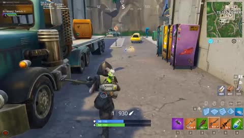 fortnite (kom da ind og se😎) mødte en ven ved tilfælde