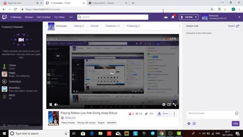 Playing Roblox Live And Giving Away Robux 