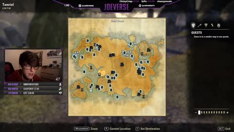 Questing and Exploring