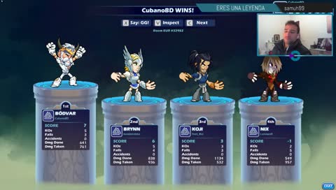 Brawlhalla [SP] : Me despido SEÑORES / solo es un HASTA PRONTO