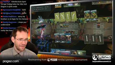 Stream Party! Artifact preview Tournament. Testers, players and fans will join me
