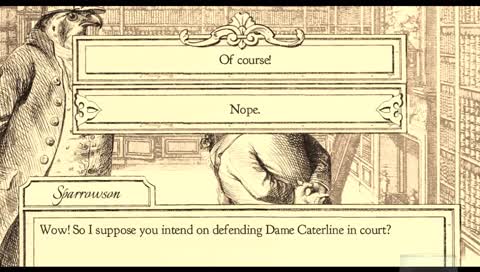 phoenix wright but with actual birds [Aviary Attorney]