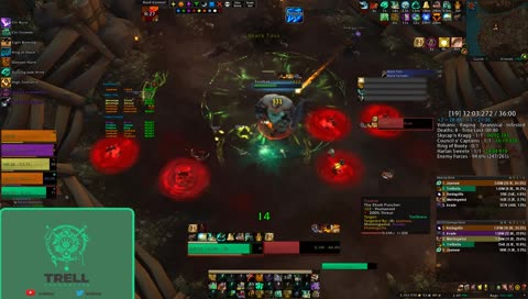 brewmaster high mythic+ for most of the day :) come hang out