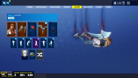 Göttar runt i Fortnite