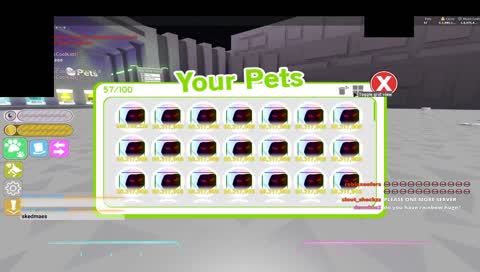 GIving away roblox rainbow huges in pet simulator! Donate using https://streamlabs.com/alert-box/v3/2F787F041A8E7A866175