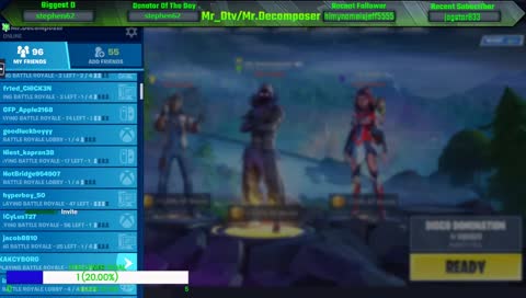 FORTNITE PLAYING WITH VIEWERS STREAM WITH-MR.D