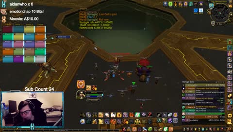 [AUS] Mythic Mythrax today! aka Hendaddy running around and Reeeing till it dies