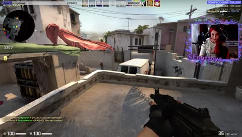 [ru/eng] Дама в команде - быть беде