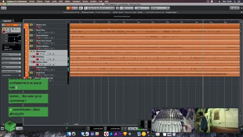 Stream enregistrement & mixage en Studio | UFX1604 + Cubase