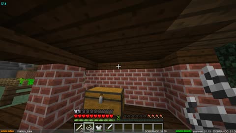 Minecraftujemy z córą :)