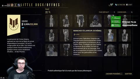 🎮 [Fr] #WFPartner,Twitchdrop  ►FORTUNA Astuces de farme ( toroid ) & mise à prix