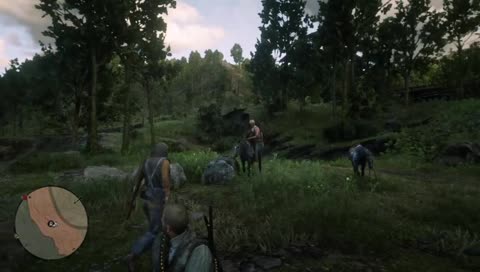 Red Dead Redemption 2 en mode chill...