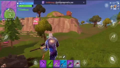 MOBILE FORTNITE | Galaxy skin | 0 wins 0 kills