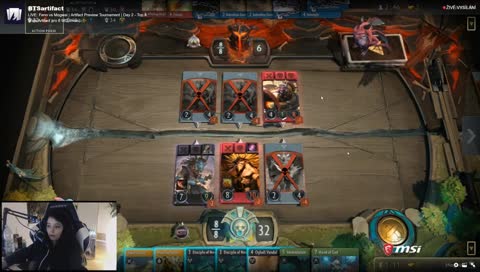 Kuroky vs. GameKing - Artifact Preview Tournament - Day 2 - TOP 8  https://www.twitch.tv/beyondthesummit