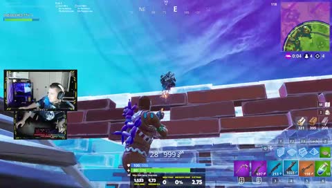 i dont think probably on his screen the build didnt start as yet idk