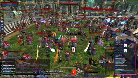 Knight Online l Rosetta l 2  PARTY MAGE CSW PK !