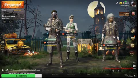 [Team GHOST] En busca de polloooos! | PUBG Mobile