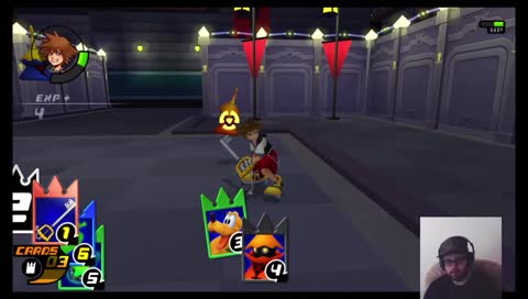 [!blind] Getting used to the combat in Chain of Memories! | Road to 300 Followers!