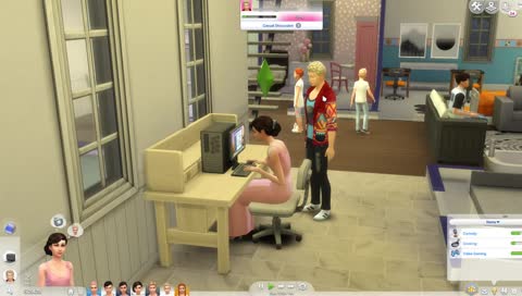 Sims 4>>current household