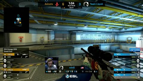 Astralis срещу Liquid 1:0 Bo5 [IEM Chicago Финали]