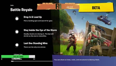 Xbox Fortrnite playing with followers!!!