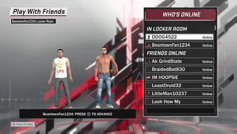 2K 18 Follow count 25/30