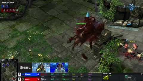 RERUN: Elazer vs. SouL [ZvT] - B2 Upper Ro8 - IEM Katowice 2017