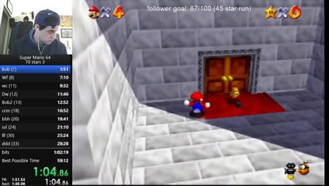 70 star for 1:01, Got a 1:02:19 two days ago.