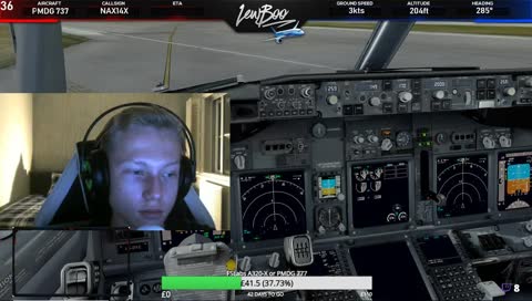 [P3D V4] Bergen (ENBR) - London Gatwick (EGKK) | Norweigan 737 Hops!