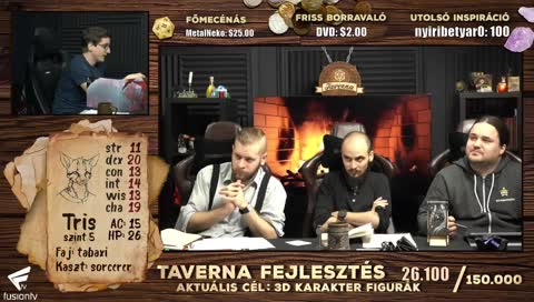 Taverna | D&D: Paplovag, NoLife Dávid, Buci & Thanatos kalandozásai | S01 E15 [ÉLŐ]