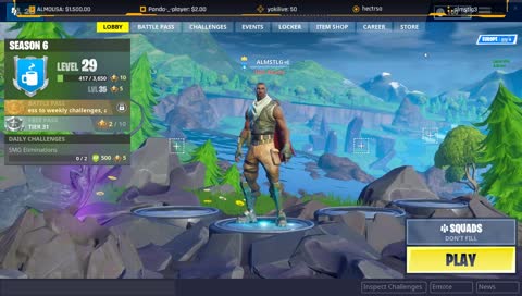 انوب واحد يلعب فورت نايت بالعالم