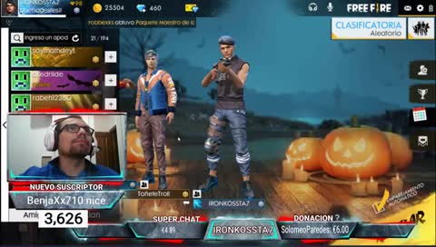 [🔴DIRECTO]💥FREE FIRE A POR EL HEROICO CON SUBS 💥 CLASIFICATORIA