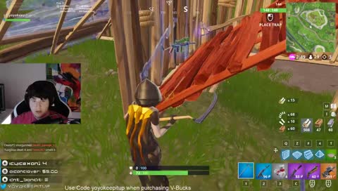 Use Code "yoyokeepitup" | !Vbucks | !Coaching | !Discord | !YouTube