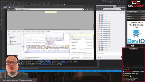 Coding in C# and JavaScript - Rogue-Like Stream Game - Ep 139