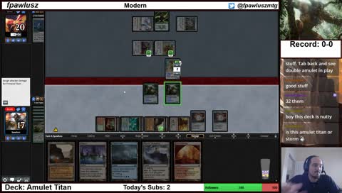 Modern - Amulet, Titans, you know the drill !deck !youtube !twitter !discord !donations