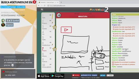 [EN/ES] Pinturillo 2 | Juega con Nosotros - Hazte Famoso Dibujando Nepes y Ubres