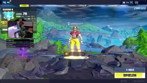 ""GER"" Fortnite mit Erkältung, das Gameplay steht bei uns an erster stelle !
