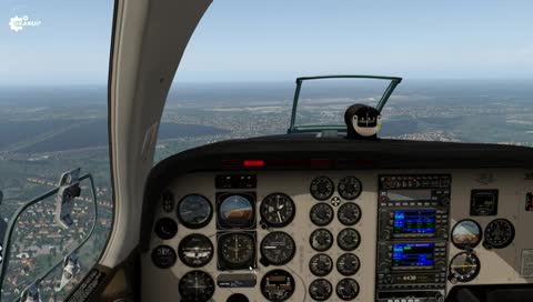 X-Plane 11 | LFOH-EGLL | Retomando mi tour mundial en Baron