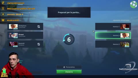 Twitchoomerang.it - Battlerite titolo del canale? La Latteria mi distrugge! GG EZ #Theking #Twitchoomerang !giveaway
